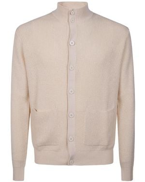 Ballantyne Long-Sleeve Cardigan - White