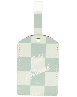 Café Kitsuné Logo Luggage Tag - Green