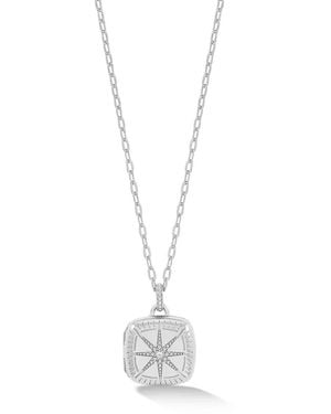 Dower & Hall Collar Stellar Con Talismán - Blanco