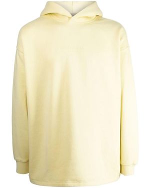 Fear Of God Logo Patch Hoodie - Yellow