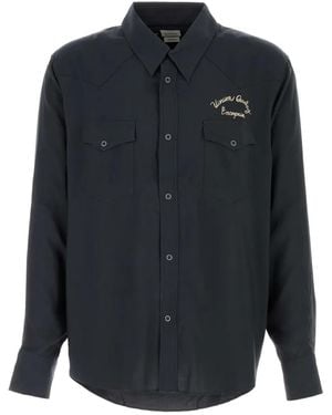 Visvim Camicia Slate - Blu