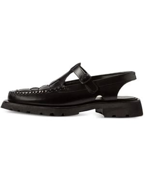 Hereu Cranc Sport Slingback Loafers - White
