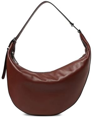 Marni Leather Shoulder Bag - Brown