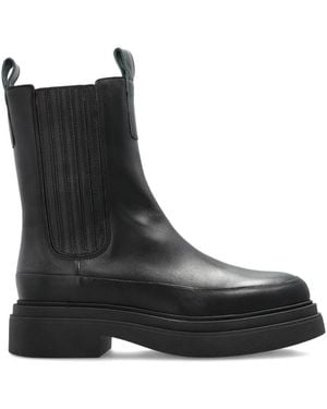 Paul Smith Elastic-Panel Boots - Black