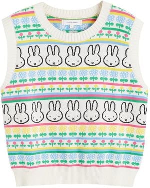 Chinti & Parker Fairisle Pattern Top - Blue