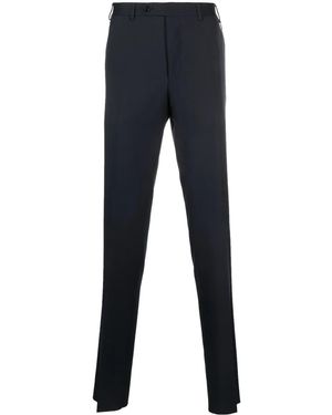 Canali テーパード チノパンツ - ブルー