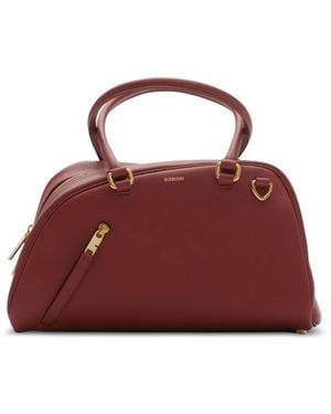 【関税&送料込】Burberry Large Shield Twin Bowling Bag Large Shield Twin Bowling Bag in Black - Women | Burberry