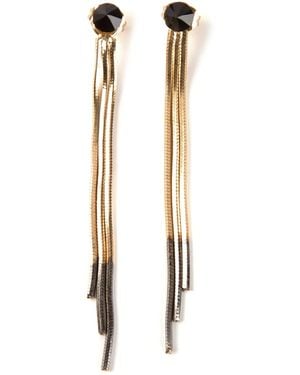 Iosselliani Hole Sun' Earrings - Metallic