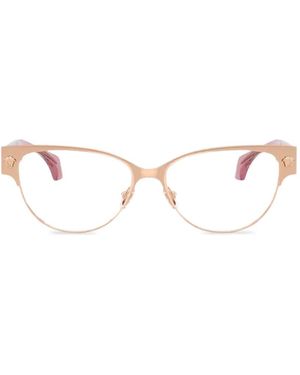 Versace Medusa Cat-Eye-Frame Glasses - Natural