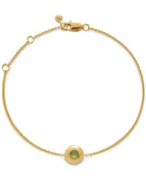 Monica Vinader 18Kt Vermeil August Birthstone Bracelet - Metallic