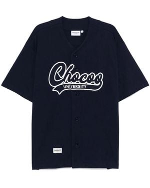 Chocoolate Short-Sleeved T-Shirt - Blue