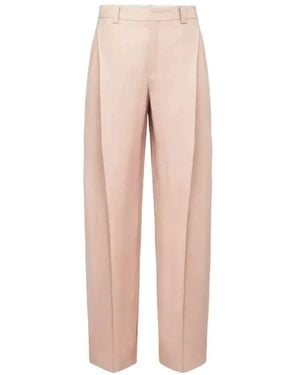 DRYKORN Pleated Wide-Leg Trousers - Pink
