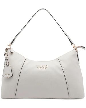 Liu Jo Logo Shoulder Bag - Grey