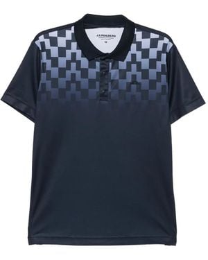 J.Lindeberg Finn Poloshirt - Blau