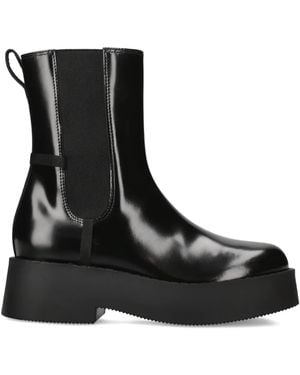 Premiata Platform Ascot Boots - Black