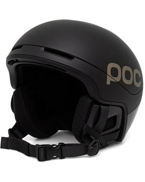 Poc Marco Odermatt Lion-Print Ski Helmet - Black