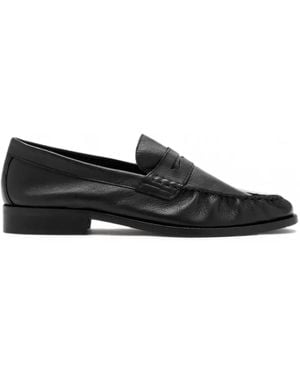 Duke & Dexter Ezra Penny Loafers - Black