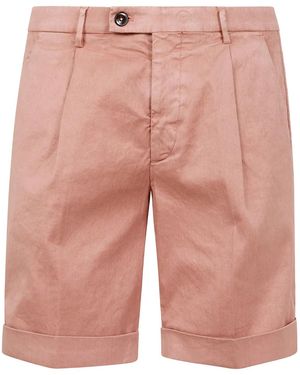 Michael Coal Pantalones cortos con pinzas - Rosa