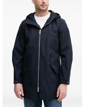 Benetton Hooded Zip-Up Jacket - Blue