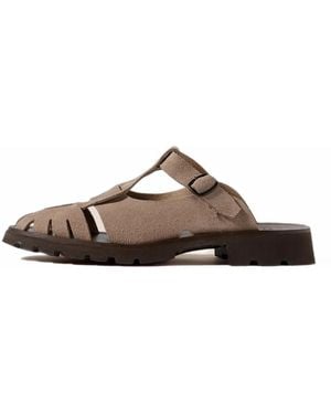 Hereu Canya Sport Fisherman Mules - Brown