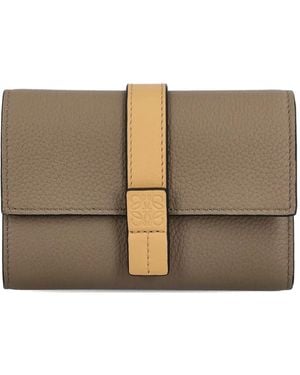 Loewe Small Vertical Wallet - Brown