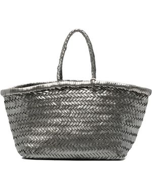 Dragon Diffusion Bolso Shopper Triple Jump Pequeño - Gris