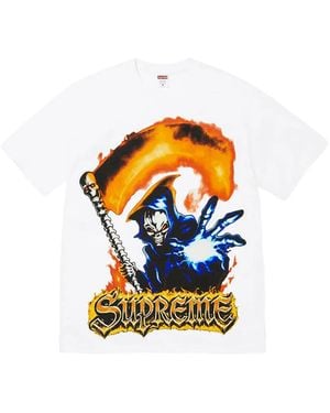 Supreme Grim Reaper T-Shirt - White