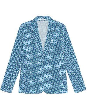 Maliparmi Blazer À Manches Longues - Blue