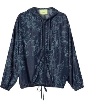 Twinset Printed Jacket - Blue