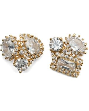 Maison Margiela Cluster Stud Earrings - White