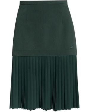 Lacoste プリーツ スカート - グリーン