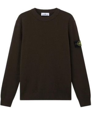 Stone Island Coal Loose Jumper - Black