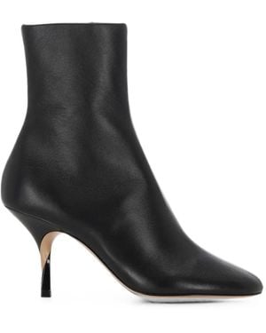 Jacquemus Stiefel Mit Spitzer Kappe - Schwarz