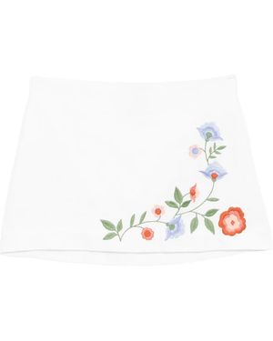 Reformation Falda Ren - Blanco