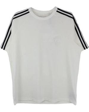 Y-3 Three-stripe Short-sleeve T-shirt - グレー