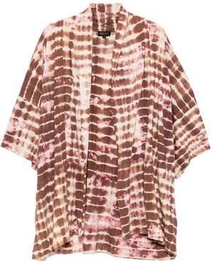 Yavi Mansi Hemd Mit Batikmuster - Pink