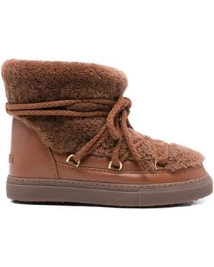 Inuikii Botines Curly de piel - Marrón