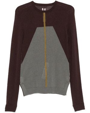 Rick Owens Crew-Neck Jumper - Brown