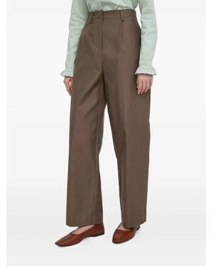 DKNY Plissierte Hose - Natur