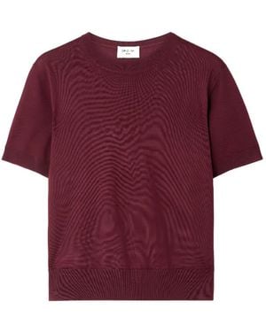 Saint Laurent Short-Sleeve T-Shirt - Red