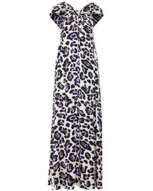 Essentiel Antwerp Jaycee A-Line Halterneck Maxi Dress - White