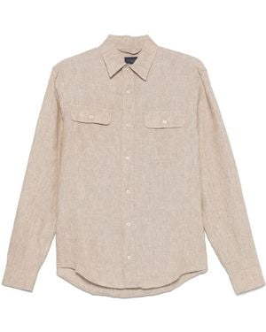 Paul & Shark Linen Shirt - Natural
