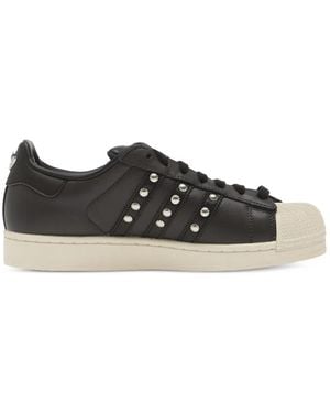 adidas Zapatillas Superstar Con Apliques - Negro