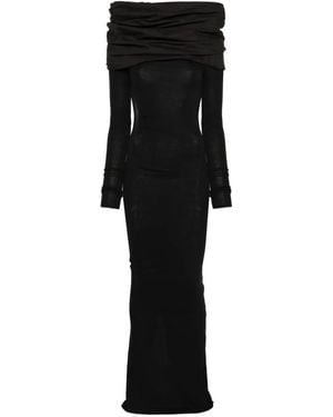 Entire studios Long Sleeve Dress - Black