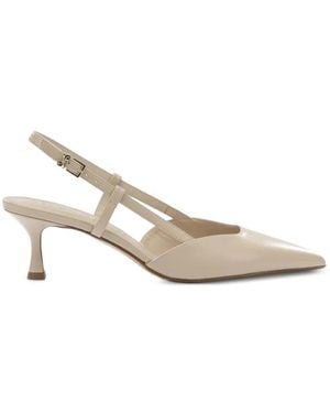 Sergio Levantesi Elsa Pointed Strap Pumps - White