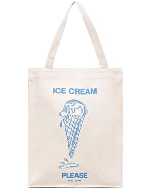 Samsøe & Samsøe Saprint Tote Bag - White