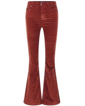 Lois Corduroy Flared Trousers