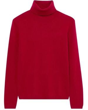 Brooks Brothers Turtleneck Cashmere Jumper - Red
