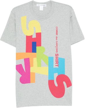 Comme des Garçons T-Shirt Con Stampa - Bianco