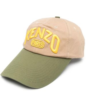 KENZO Cappello Da Baseball Con Ricamo - Neutro